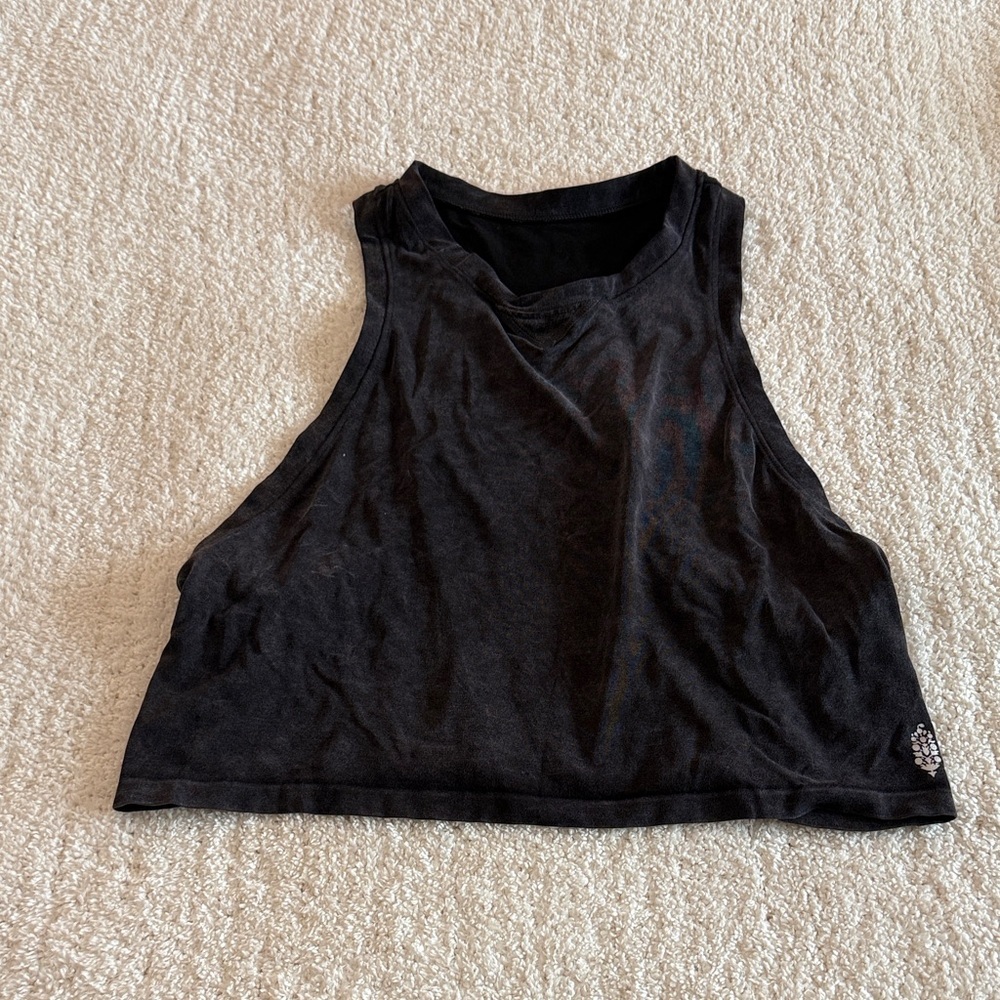 free people movement tank / heathered black / S